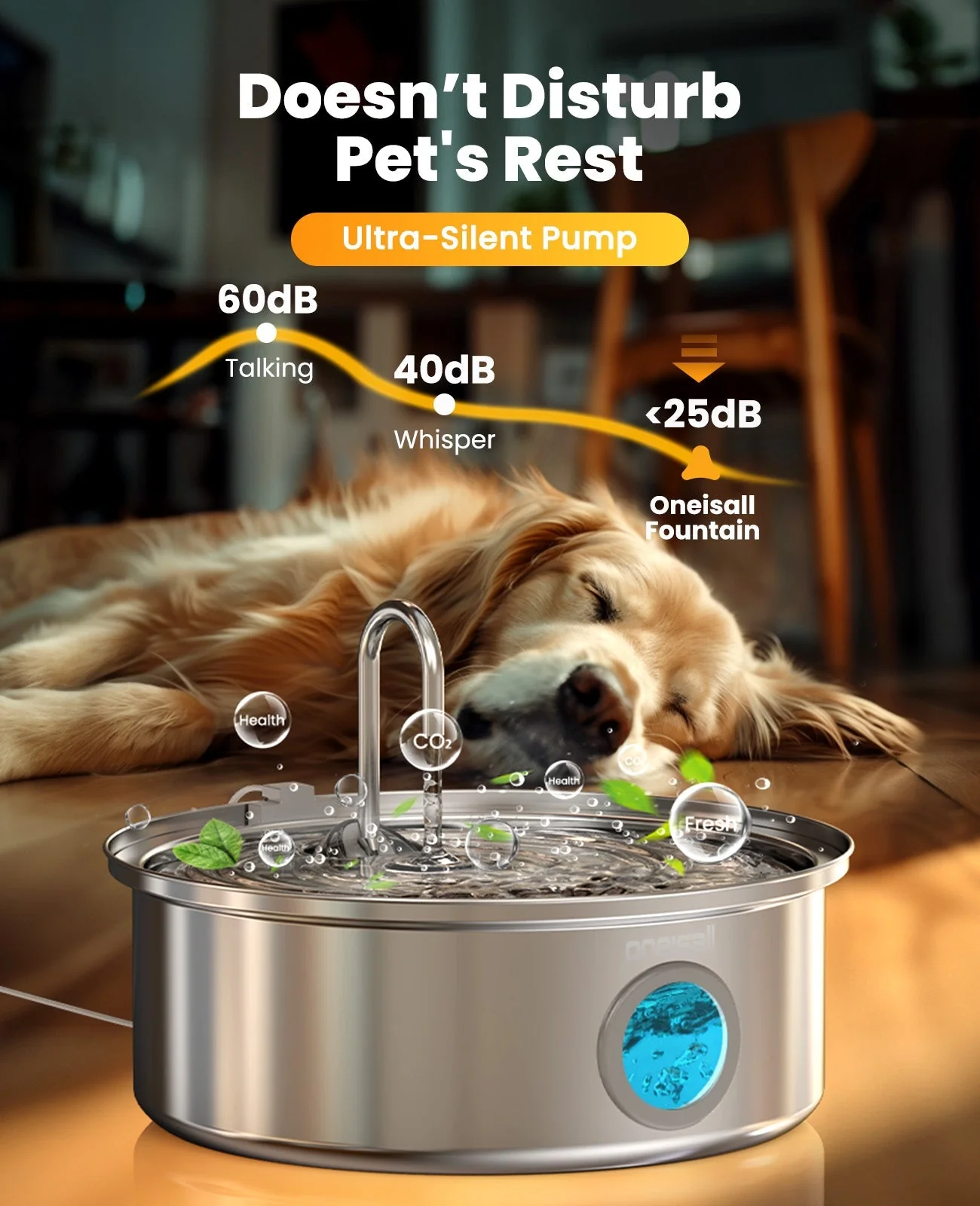 Oneisall 5L Automatic Cat Feeder with APP Control  for Two Cats - Image 17