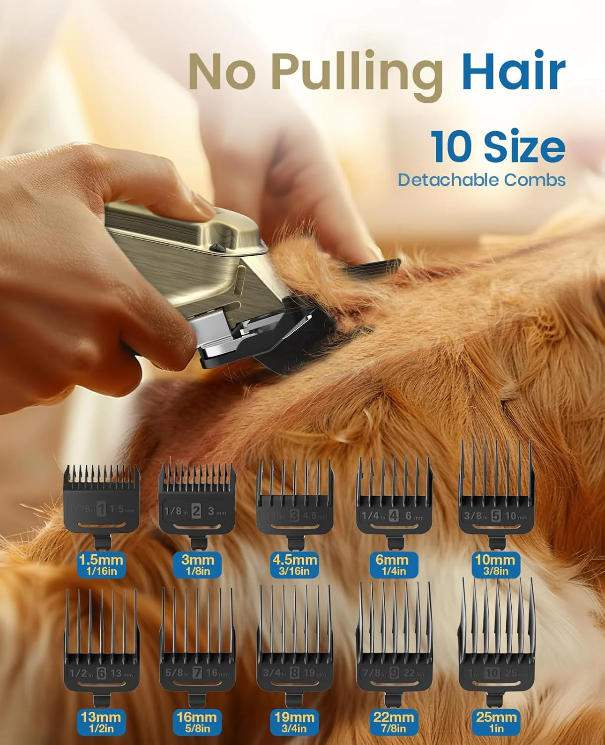 Oneisall RFC-676 Dog Clipper for Thick Coats - Image 17