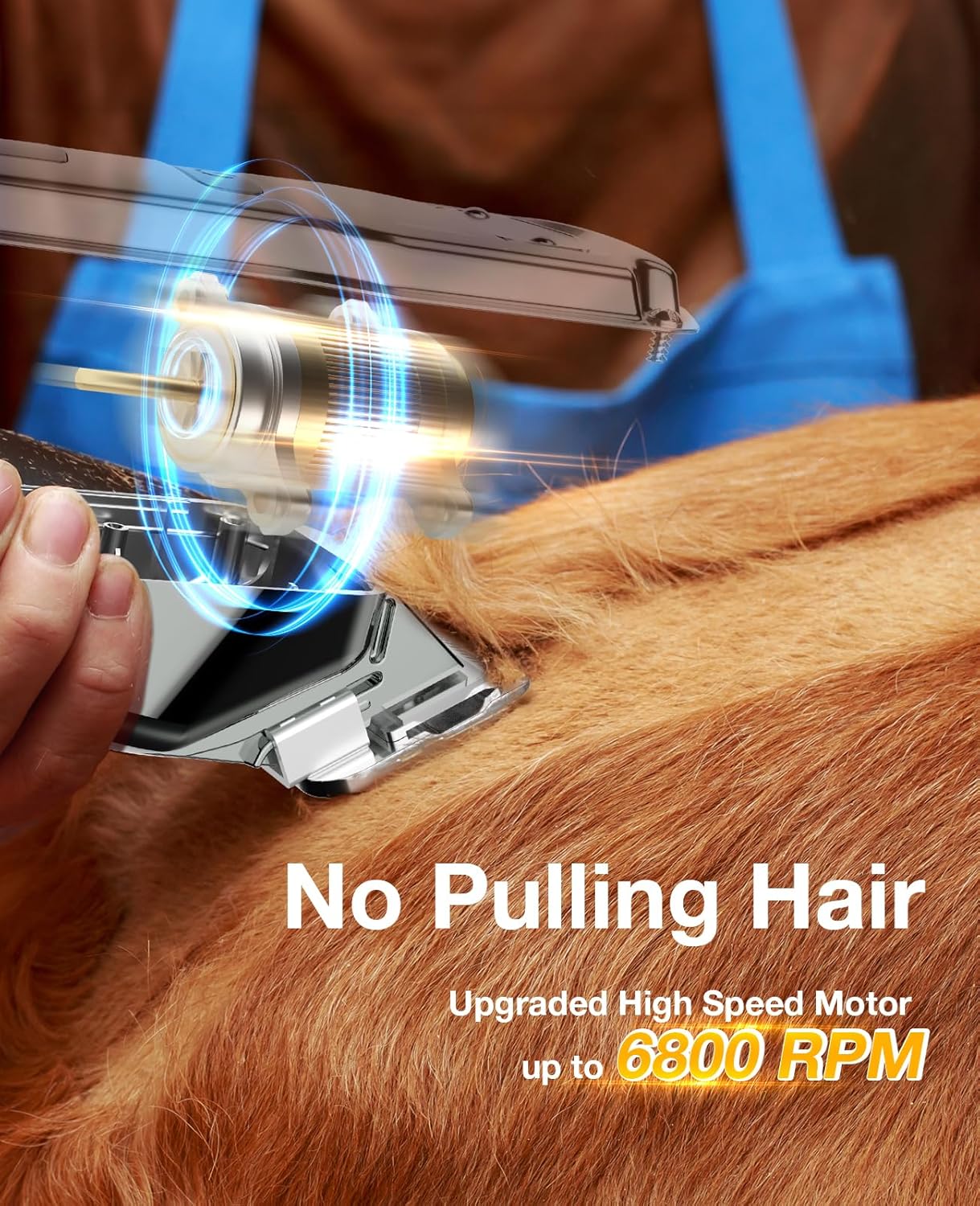 Oneisall RFC-676 Dog Clipper for Thick Coats - Image 6