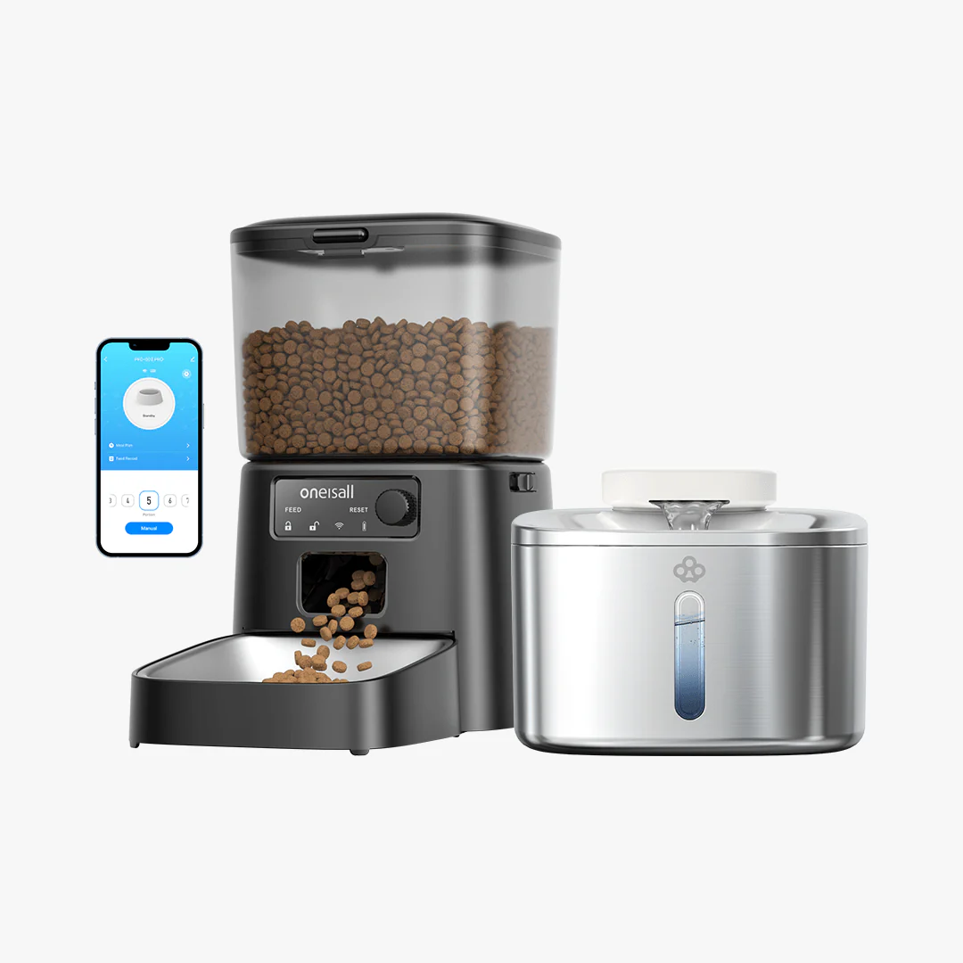 Oneisall 3.5L Automatic Cat Feeder with APP Control & 2.4G Wi-Fi - Image 13