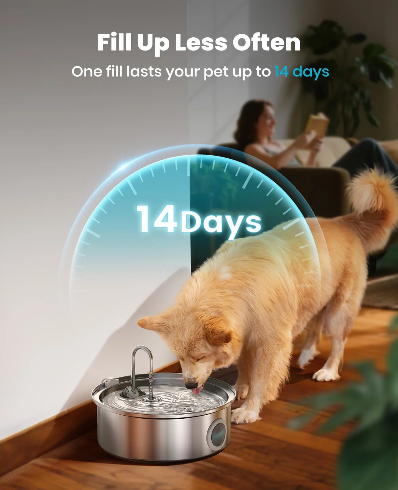 Oneisall Cozy C1 Pet Grooming Vacuum Kit & 7L Pet Water Fountain Set - Image 13