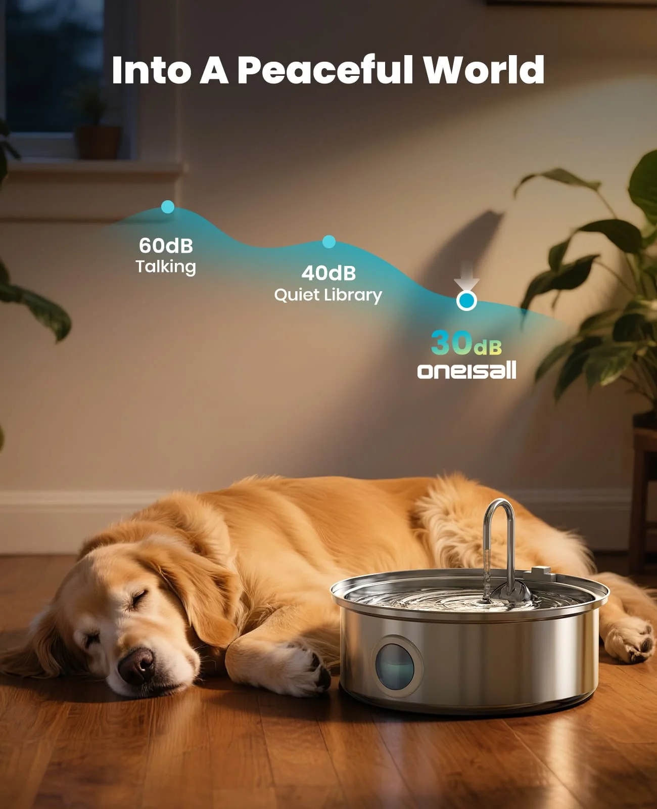 Oneisall Cozy C1 Pet Grooming Vacuum Kit & 7L Pet Water Fountain Set - Image 18