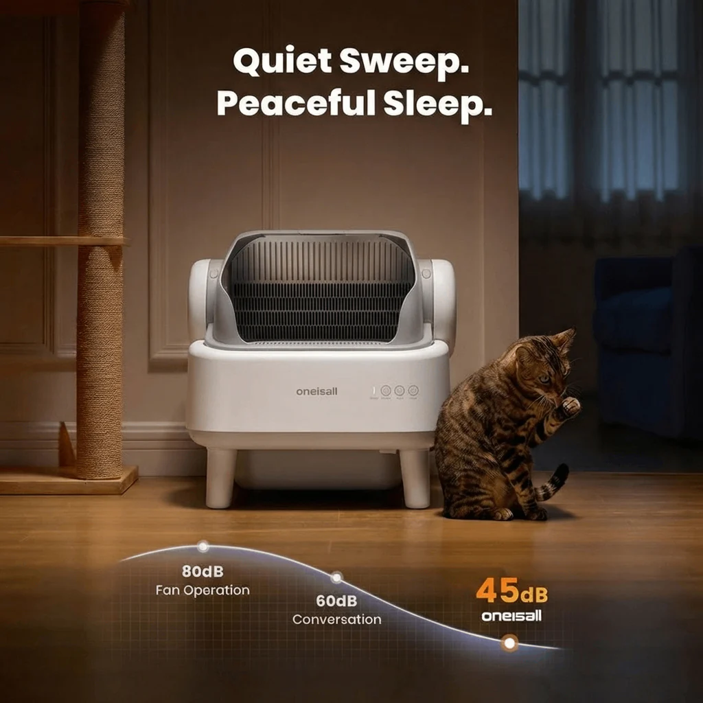 Oneisall Ease S1 Self-Cleaning Litter Box - Image 37