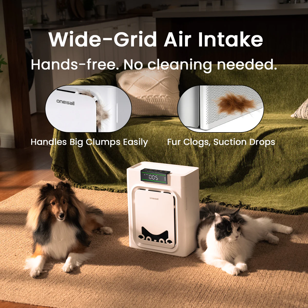 Oneisall Cozy C1 8-in-1 Pet Grooming Vacuum & Dryer Kit - Image 37