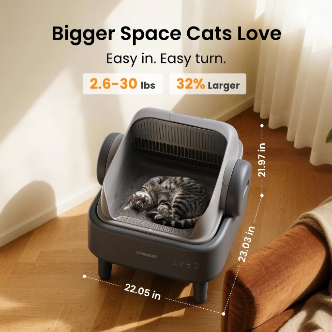 Oneisall Ease S1 Self-Cleaning Litter Box - Image 3