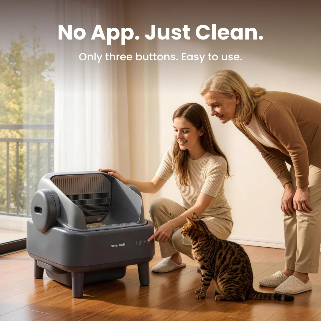 Oneisall Ease S1 Self-Cleaning Litter Box - Image 12