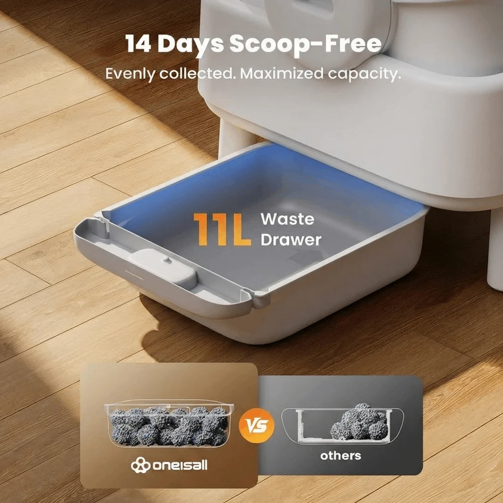Oneisall Ease S1 Self-Cleaning Litter Box - Image 36