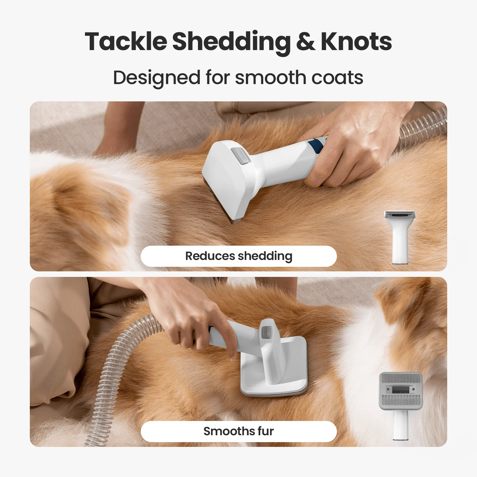 Oneisall LM2 7-in-1 Pet Grooming Vacuum Kit - Image 7