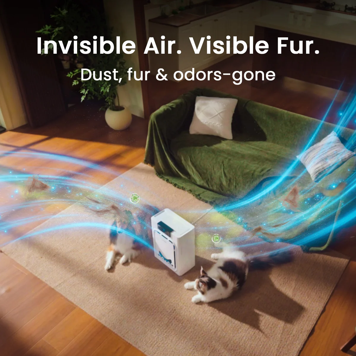 Oneisall Hair & Odor Control Set for Homes with Pets - Image 50