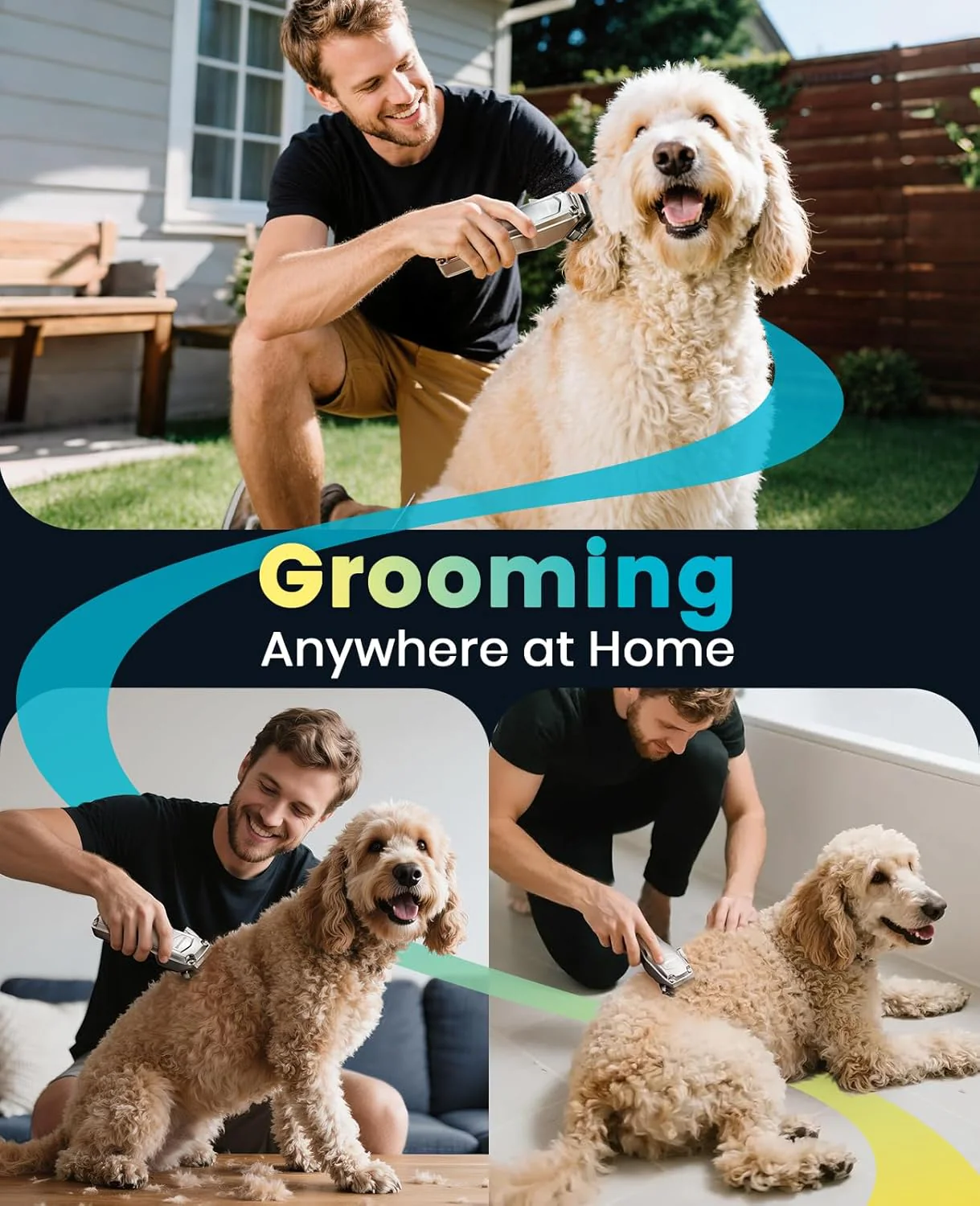 Oneisall PC18 Dog Clippers for Grooming Thick Hair - Image 8