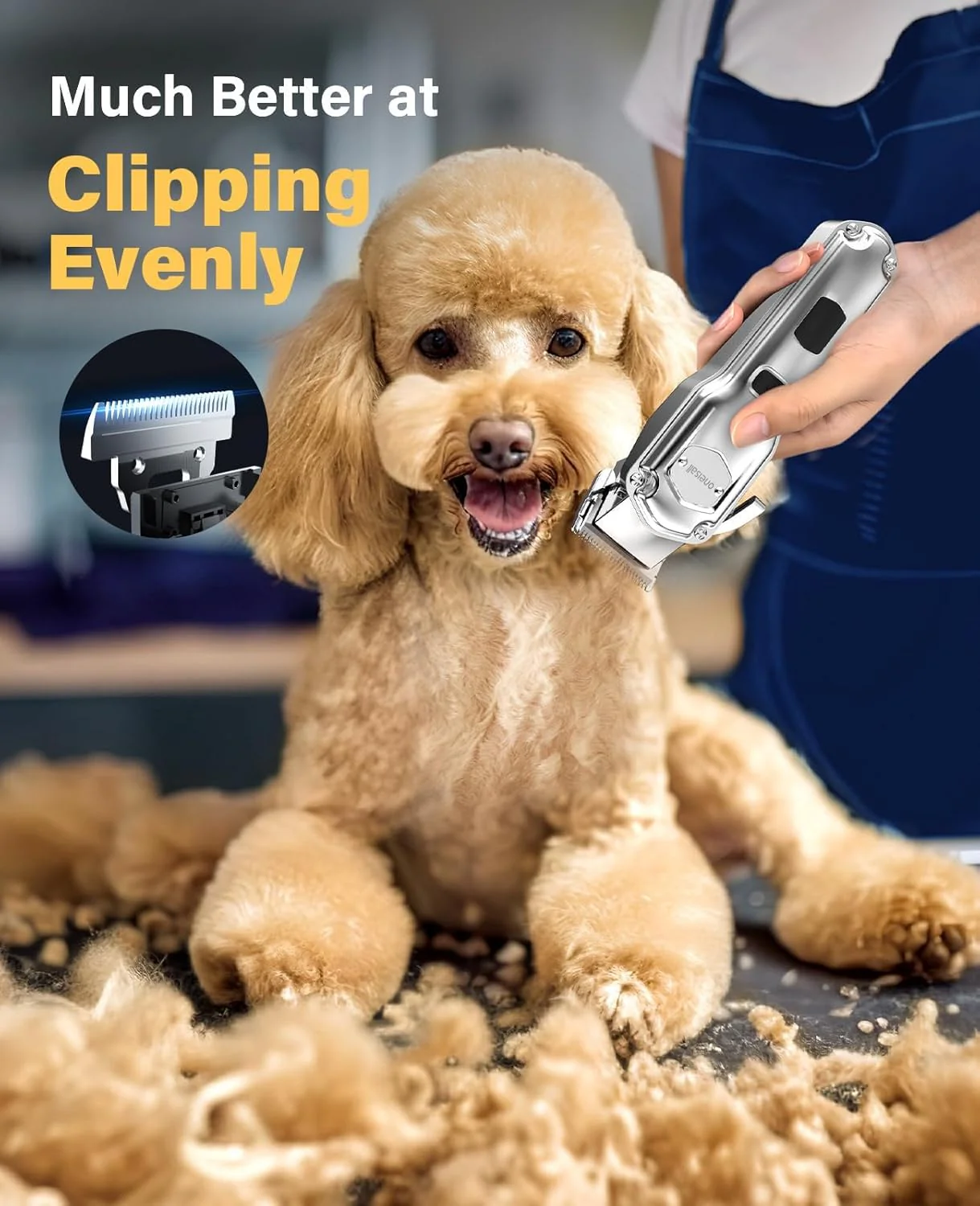 Oneisall RFC-676 Dog Clipper for Thick Coats - Image 21