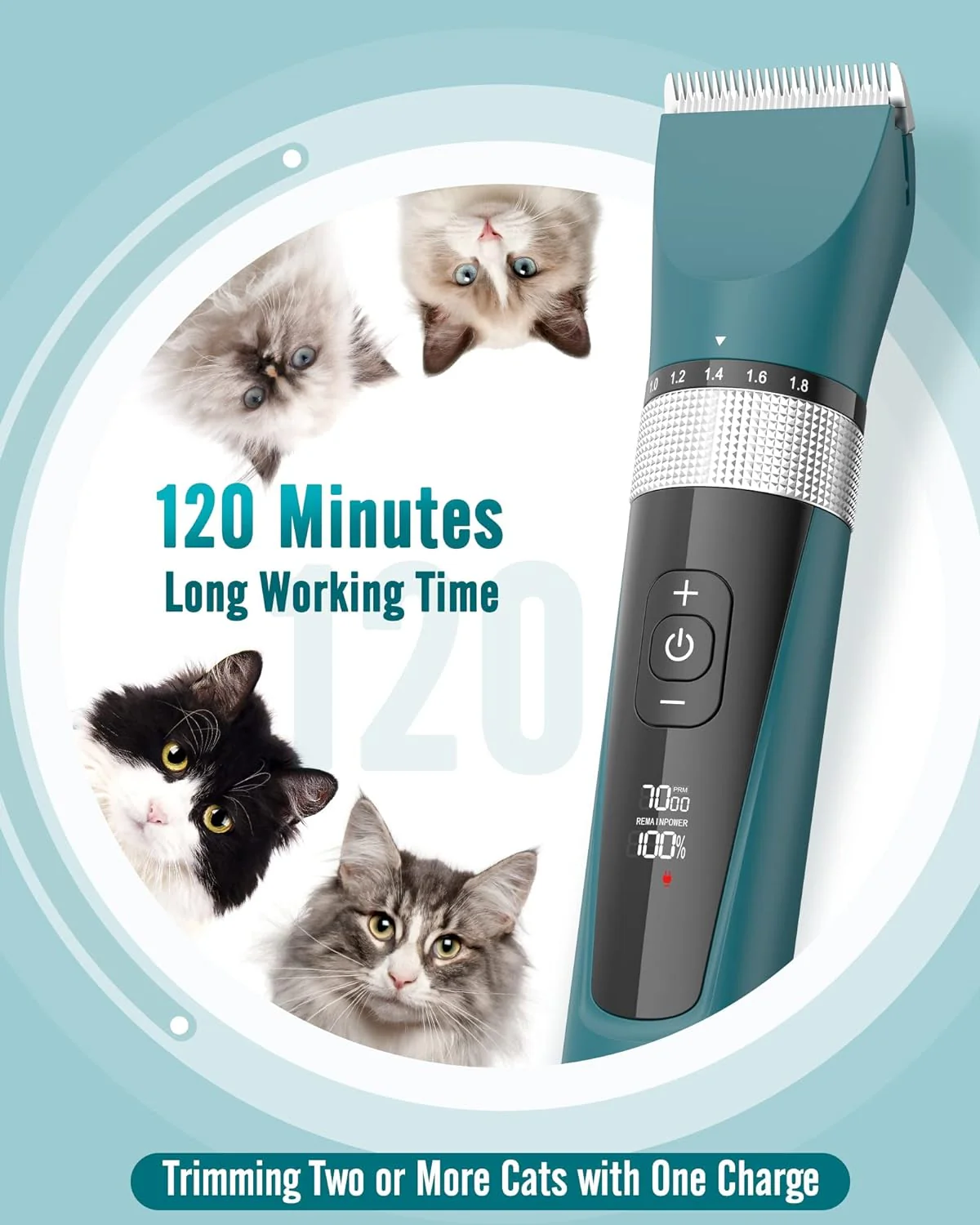 Oneisall YP-7268 Cat Clipper 5 Speeds - Image 8
