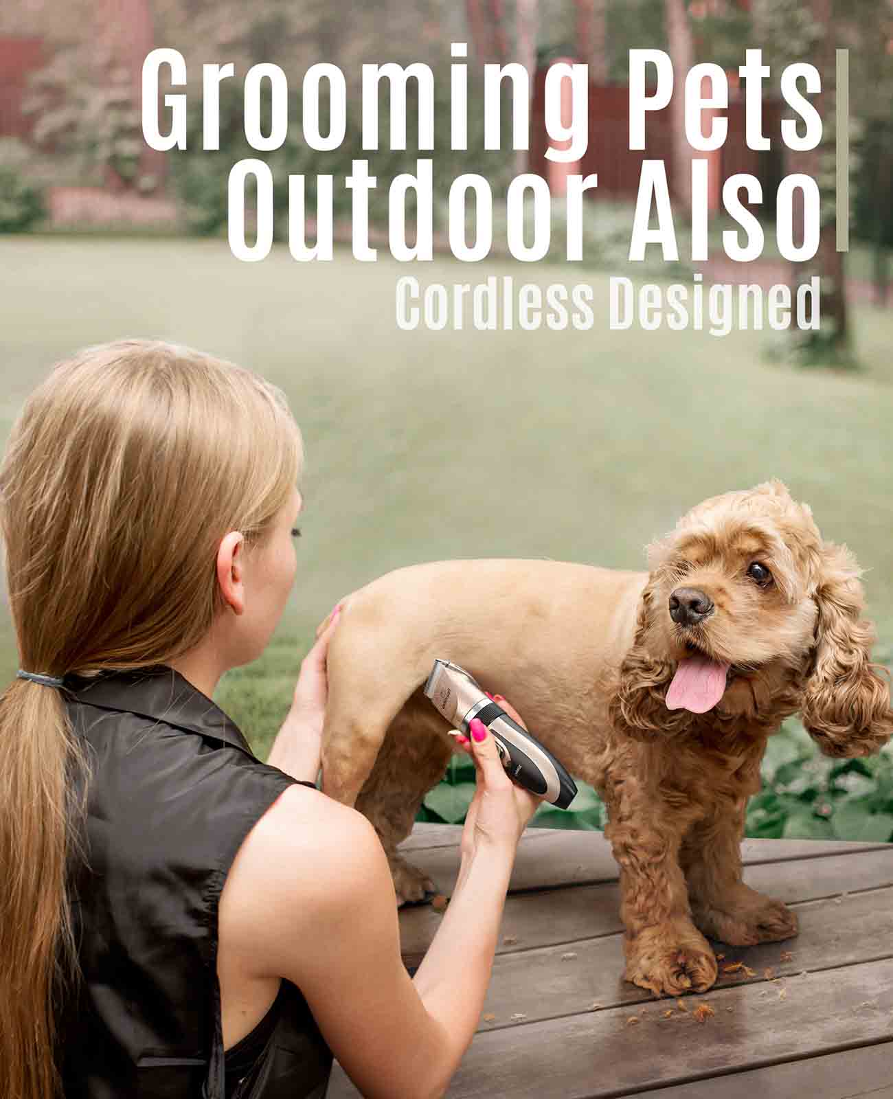 Oneisall P2 Dog Clipper & Dog Grooming Kit - Image 7