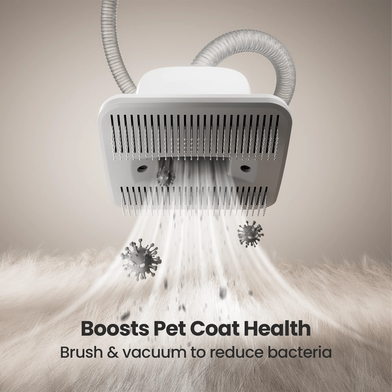 Oneisall LM2 7-in-1 Pet Grooming Vacuum Kit Purple - Image 29
